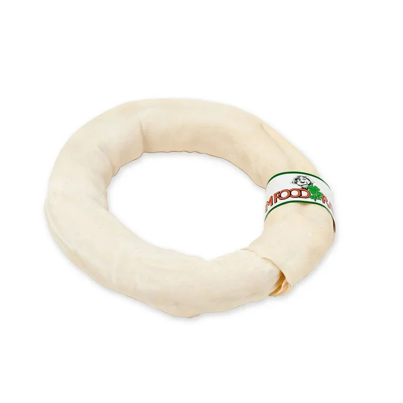 FARM FOOD RAWHIDE DENTAL DONUT L